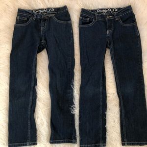 2 Pair Crazy 8 Jeans